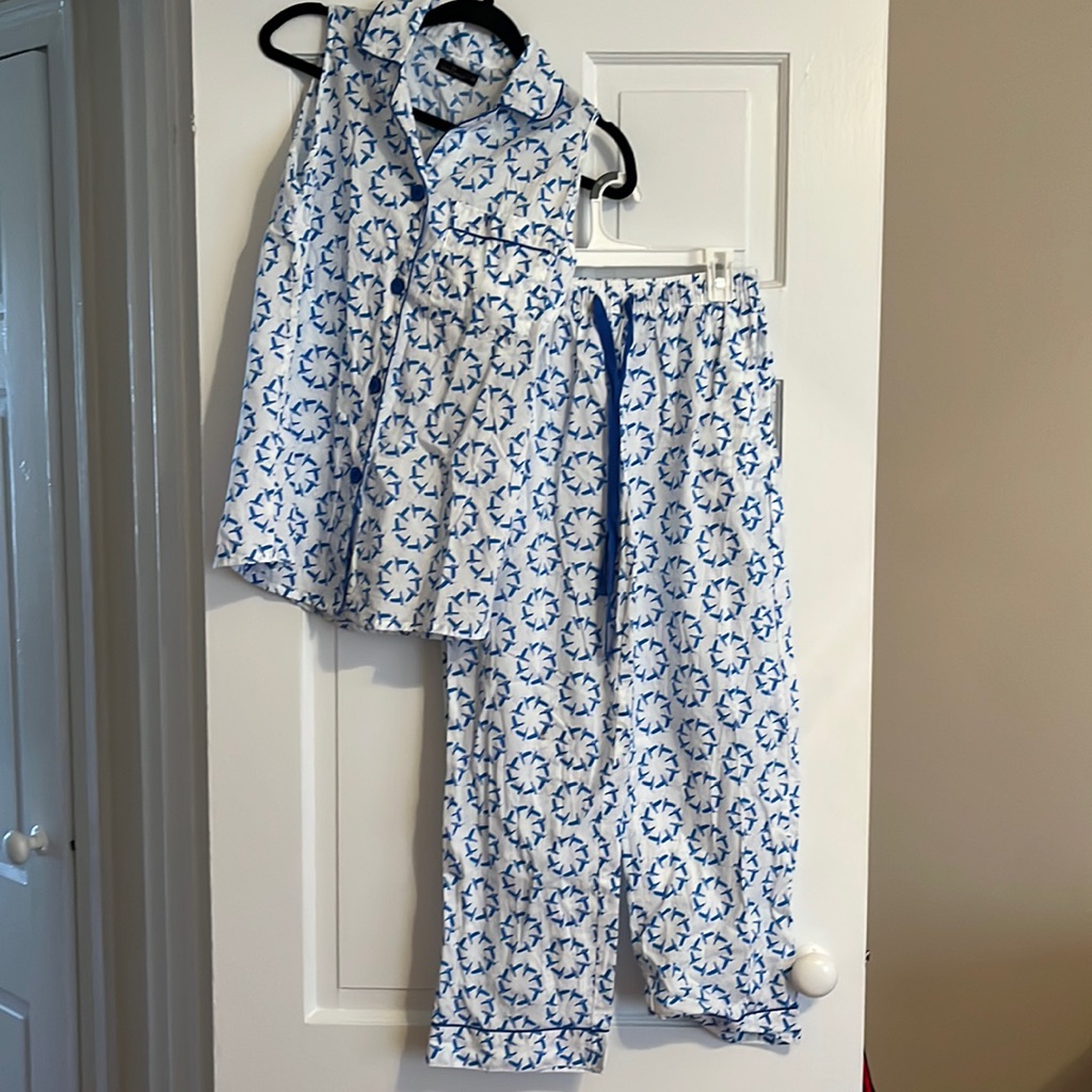 Patterned Pajama Set